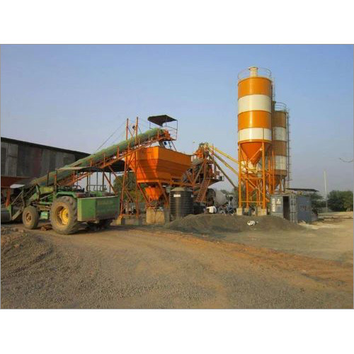 Ready Mix Concrete Plant - Color: Customized