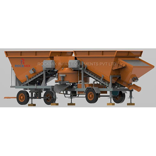 Mobile Concrete Batching Plant - Feature: High Quality