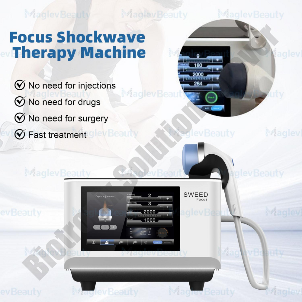 Focused Shockwave Therapy System for Physiotherapy and Sports Injury Rehab