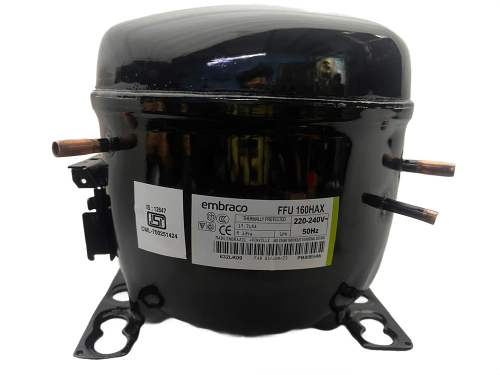 Embraco Ffu 160 Deep Freeze Compressor - Color: Black