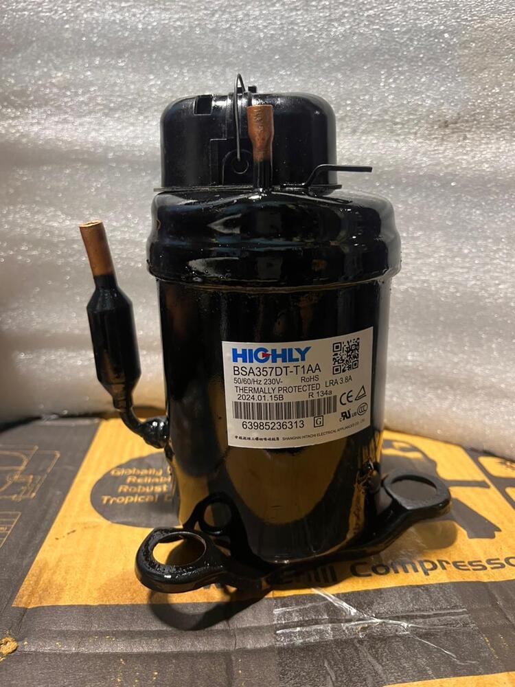 Small Bsa 357 Rotary Compressor - Color: Black