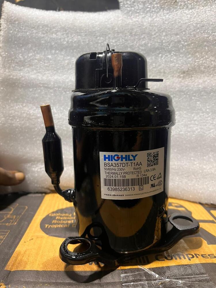 Small Bsa 357 Rotary Compressor - Color: Black