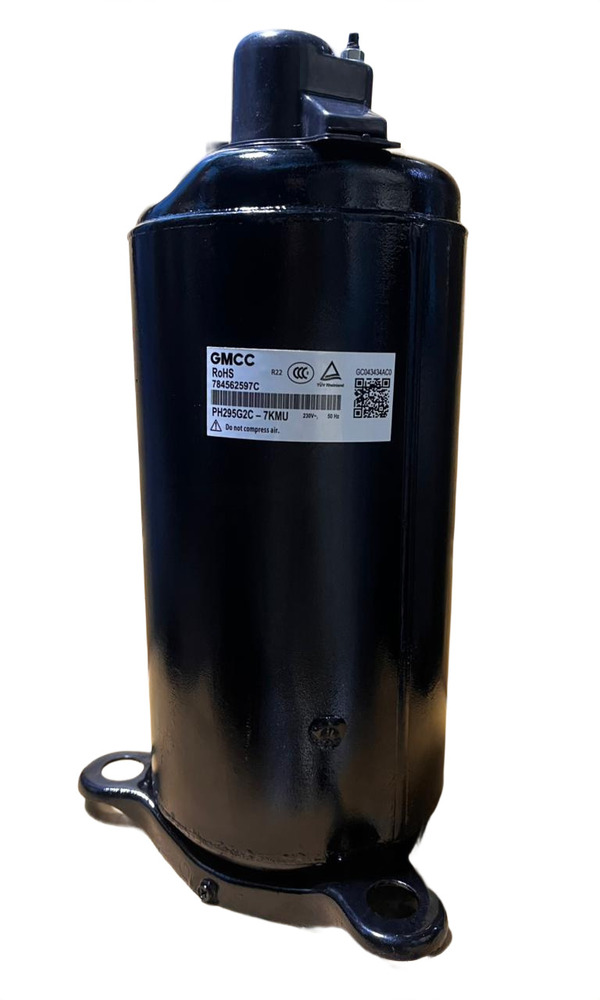 Gmcc 1.5 Ton R22 Rotary Compressor - Color: Black