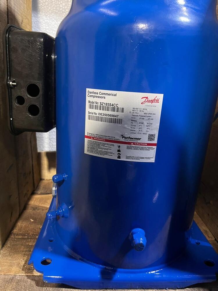 Danfoss Sz185 14 Ton 3 Phase Scroll Compressor - Color: Blue