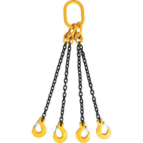 Alloy Steel Chain Slings - Color: Yellow