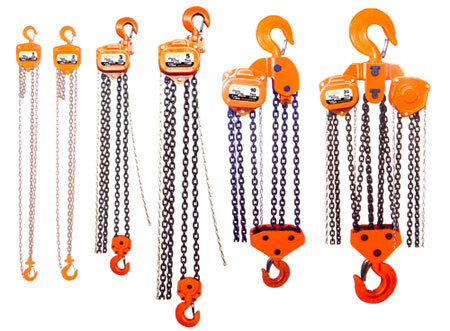 Heavy Duty Series Chain Pulley Blocks - Color: Multicolor