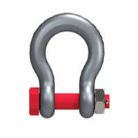 S-2135 Bolt Type Anchor Shackles - Feature: Corrosion Resistant