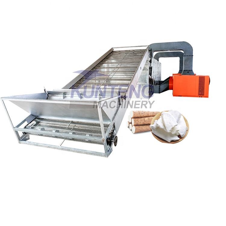 Automatic Industrial Ginger Mesh Belt Drying Equipment Yam Cassava Slice Drying Machine - Feature: High Efficiency