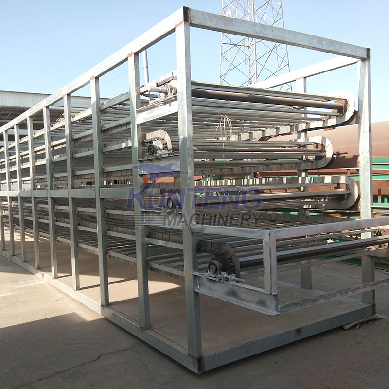 Automatic Industrial Ginger Mesh Belt Drying Equipment Yam Cassava Slice Drying Machine