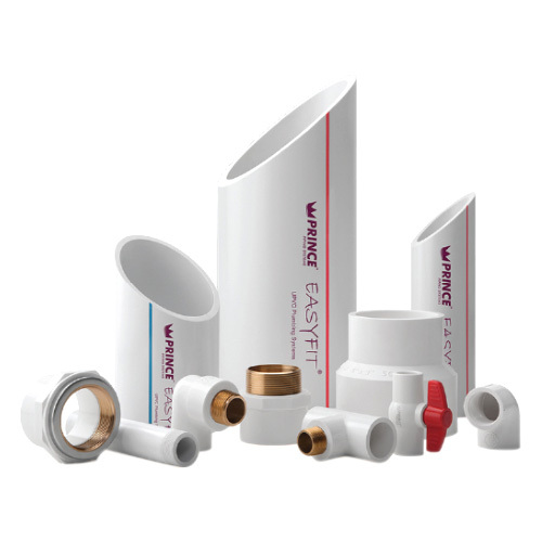 Easyfit-Upvc Plumbing Pipes And Fittings - Color: White