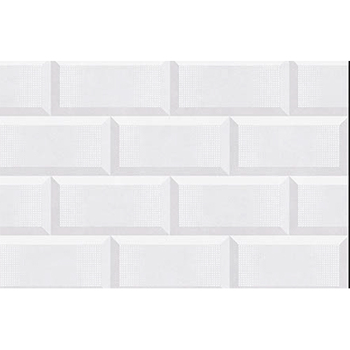 2434-Lt 300X450 Mm Waterpoof Glossy Finish Tile - Color: Whites