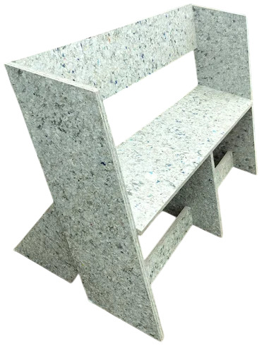 Recycled Plastic Garden Bench - Color: Multiple