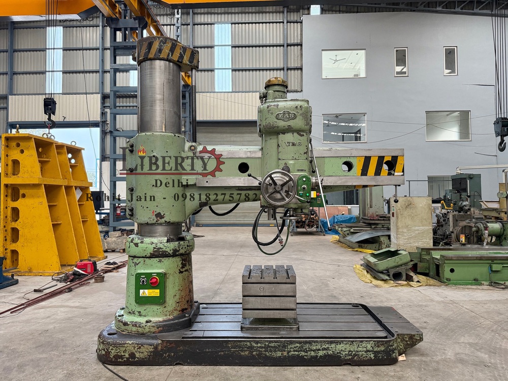 MAS Czech VR-6 80 mm Capacity Radial Drilling Machine