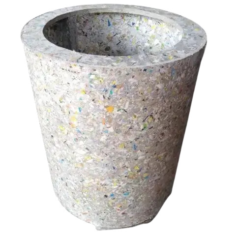 Recycled Plastic Dustbin - Color: Multiple