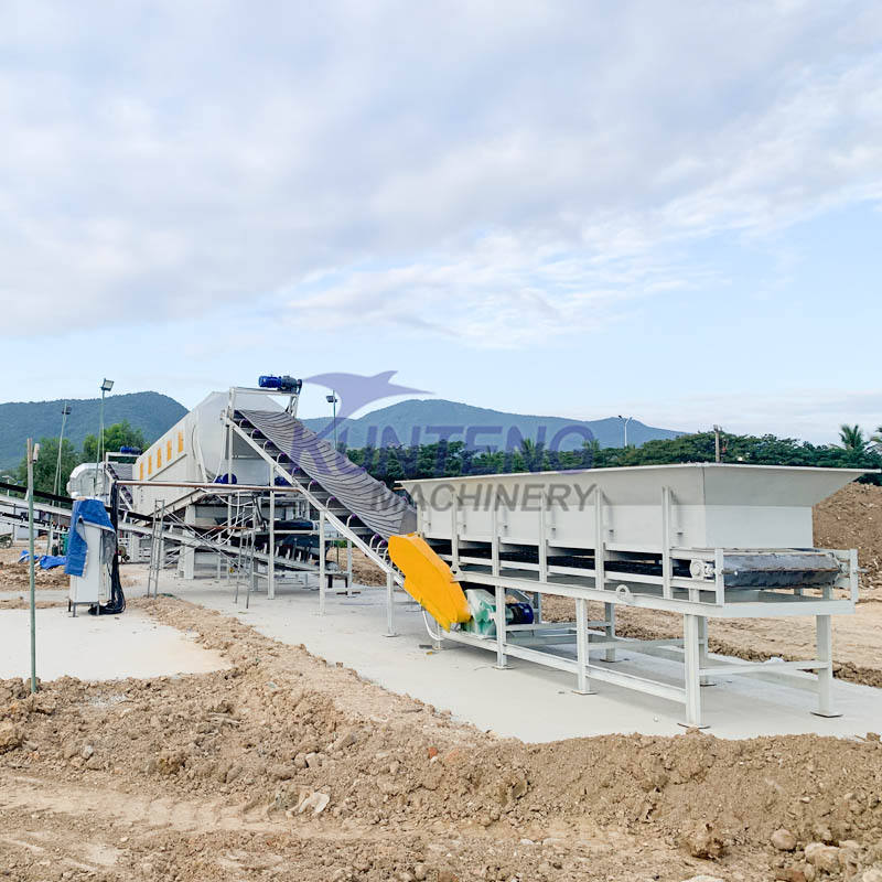 Environmental Solid Waste Recycling Processing Line Municipal Waste Garbage Sorting Machine - Output: 8 Ton/hr