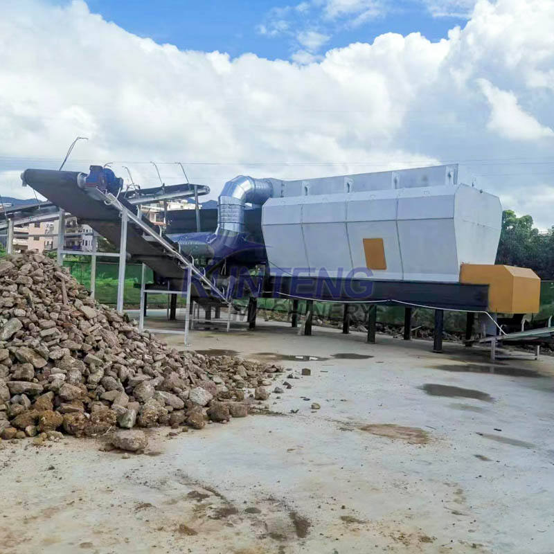 Environmental Solid Waste Recycling Processing Line Municipal Waste Garbage Sorting Machine - Output: 8 Ton/hr