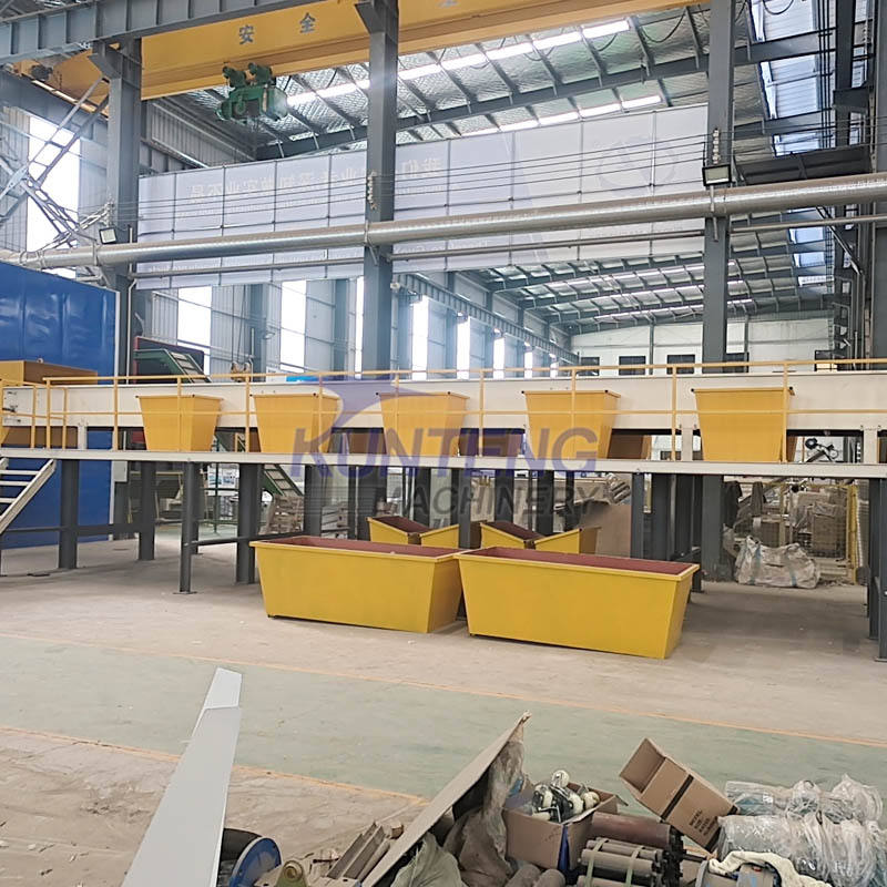 Environmental Solid Waste Recycling Processing Line Municipal Waste Garbage Sorting Machine - Output: 8 Ton/hr