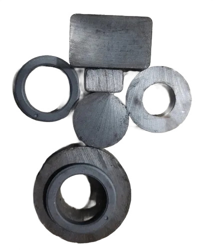 Black Ferrite Ring Magnet - Magnet Grade: Y 30Bh