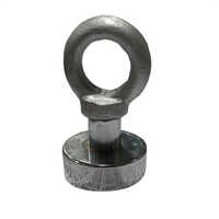 Neodymium Pot Magnet - Color: Silver