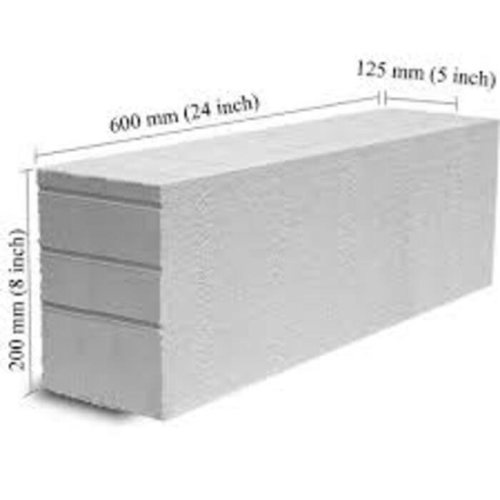 Aac Block Brick - Color: Gray
