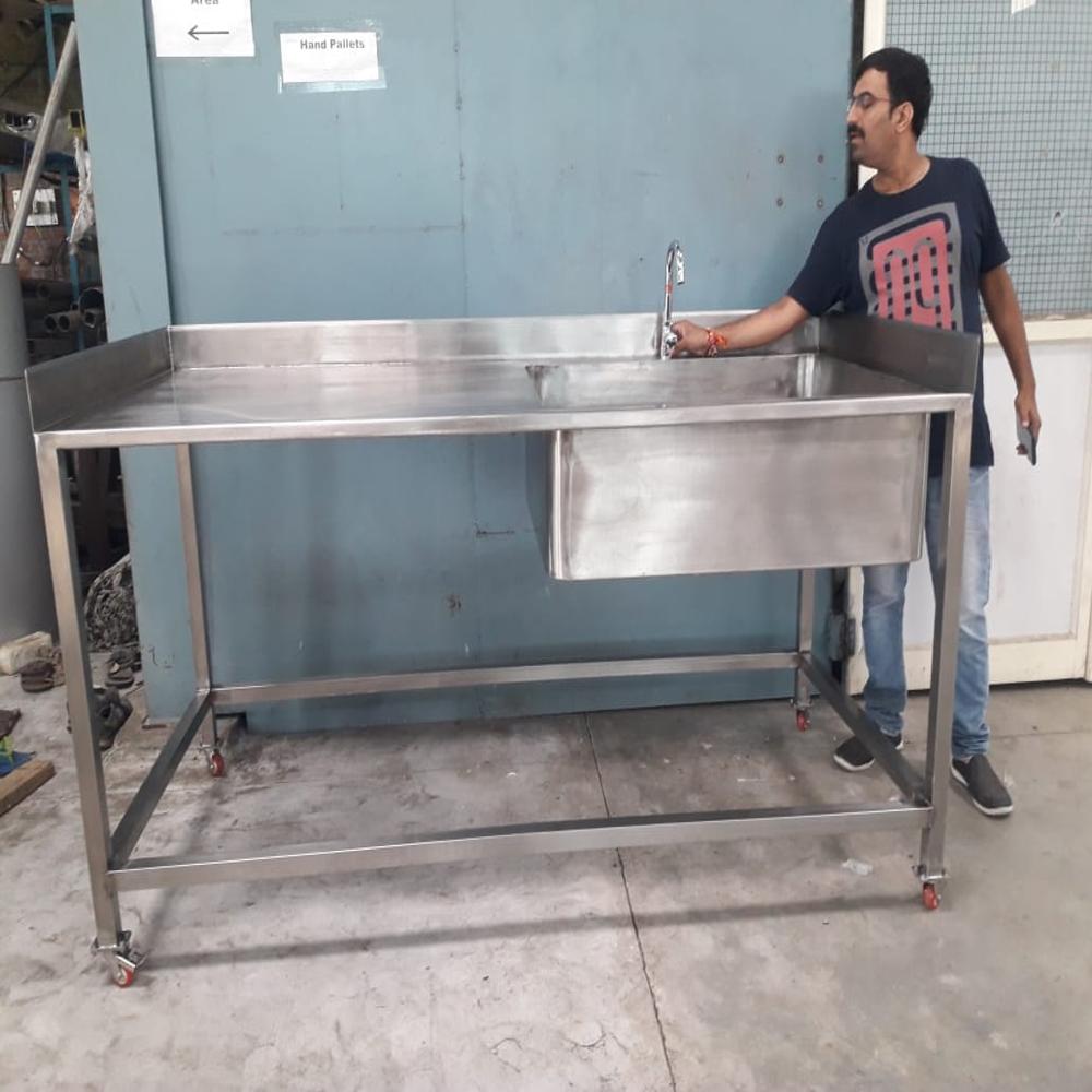 Stainless Steel Single Wash Basin