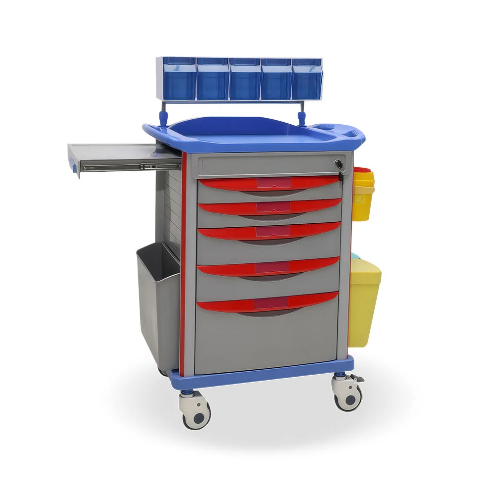 Emergency Crash Cart Trolley