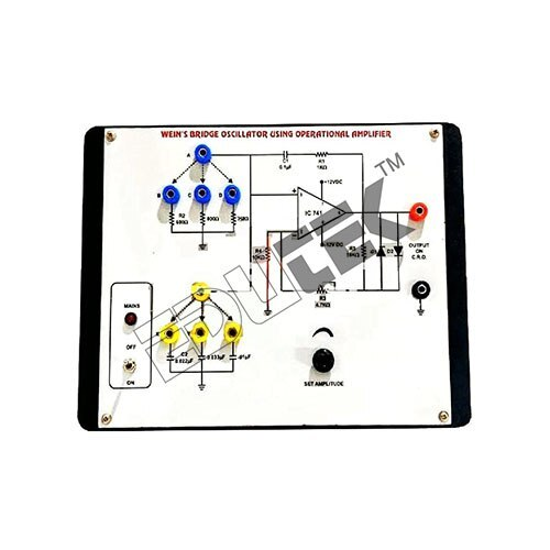 WEIN BRIDGE OSCILLATOR USING OP AMP