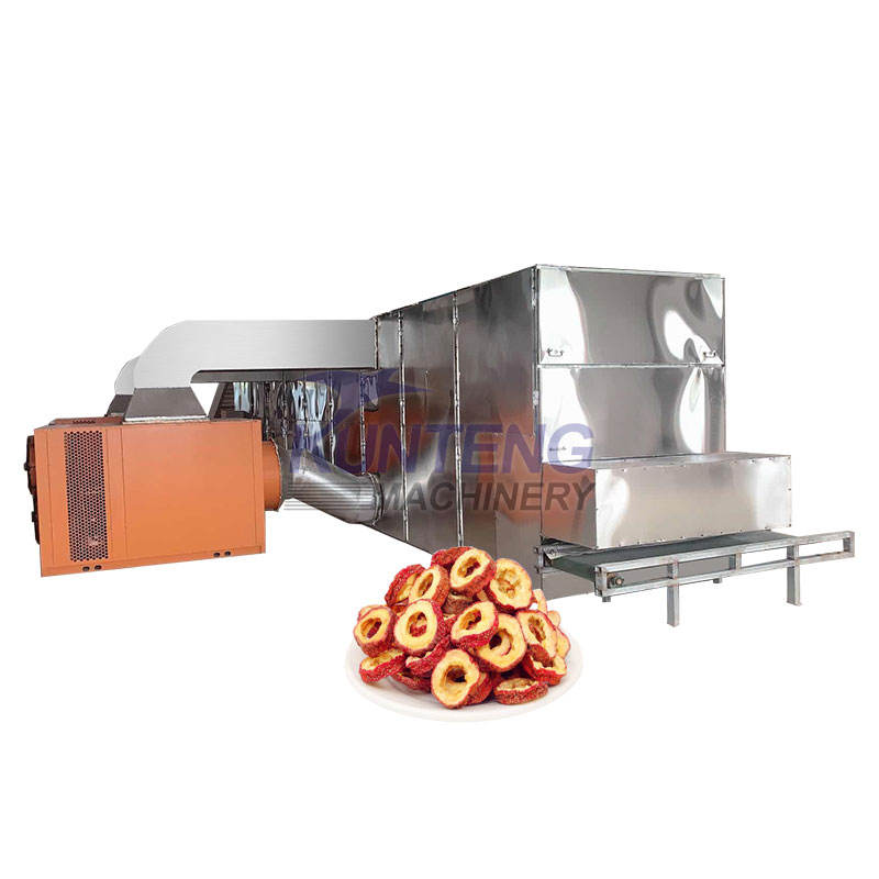 Automatic Fruits And Vegetables Dryer Machine Mesh Belt Food Drying Equipment - Capacity: 50 Ton/day