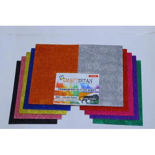 Glitter Sheet A4 - Feature: Disposable