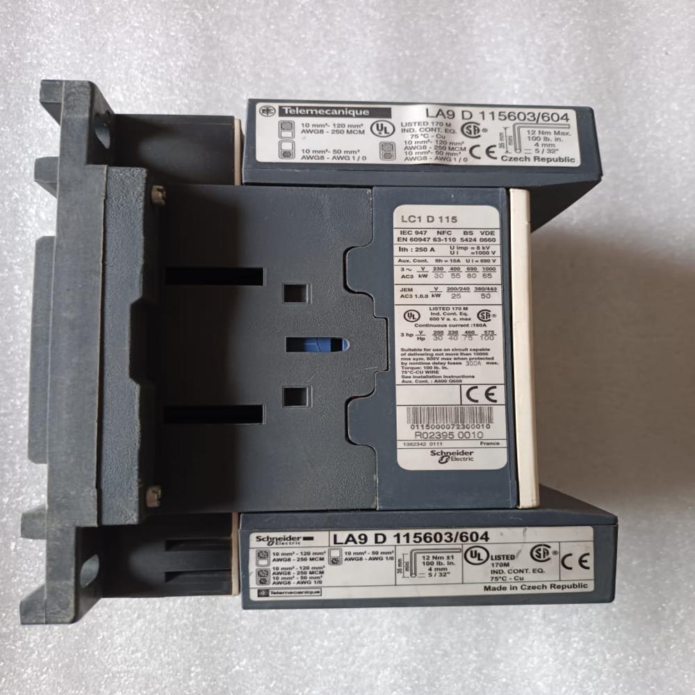 Schneider Lc1d115 Contactor Power Contactor 115amp