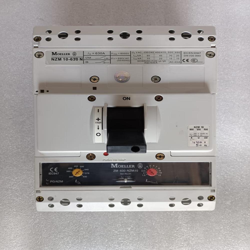 Moeller Nzm 10-630 N Mccb 630amp Mccb Circuit Breaker 630amp