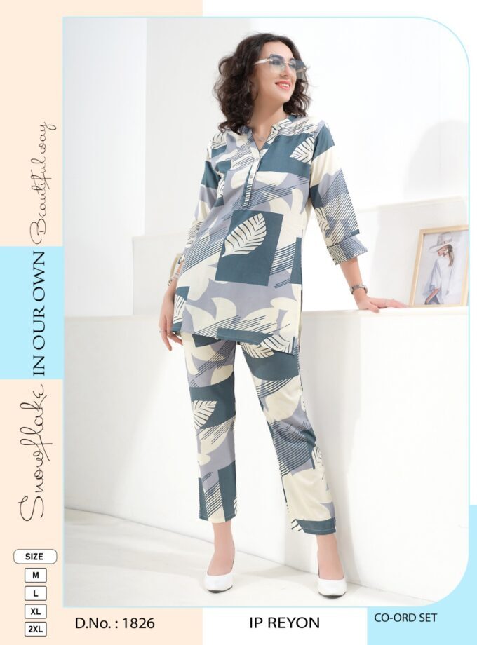 Womy Premium Rayon Co-ord Set  Style Meets Comfort