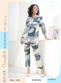 Womy Premium Rayon Co-ord Set Style Meets Comfort
