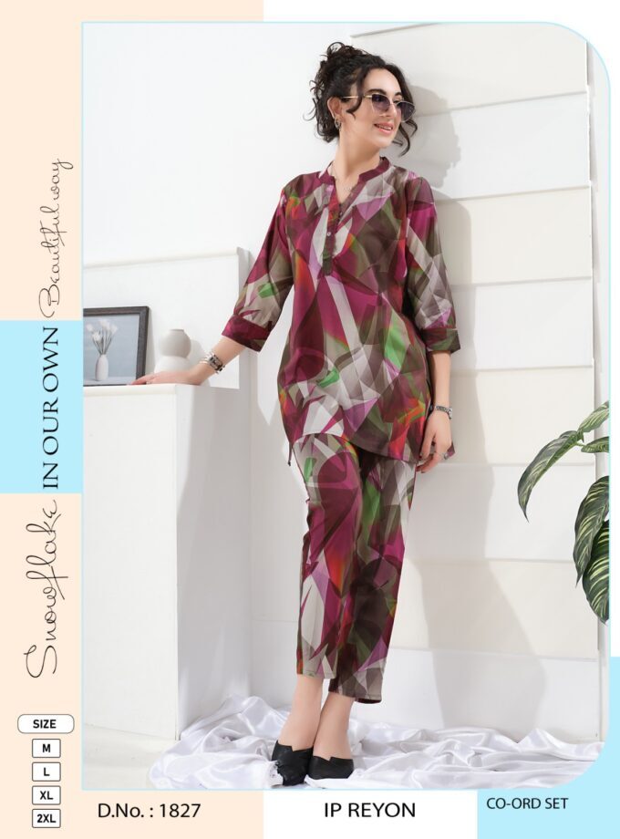 Womy Premium Rayon Co-ord Set  Effortless Chic & All-Day Comfort