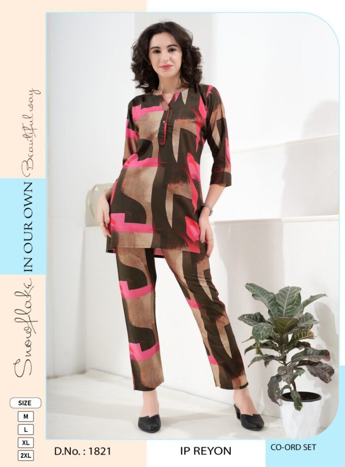 Womy Premium Rayon Co-Ord Set Effortless Style & Comfort - Occasion: Daily Wear