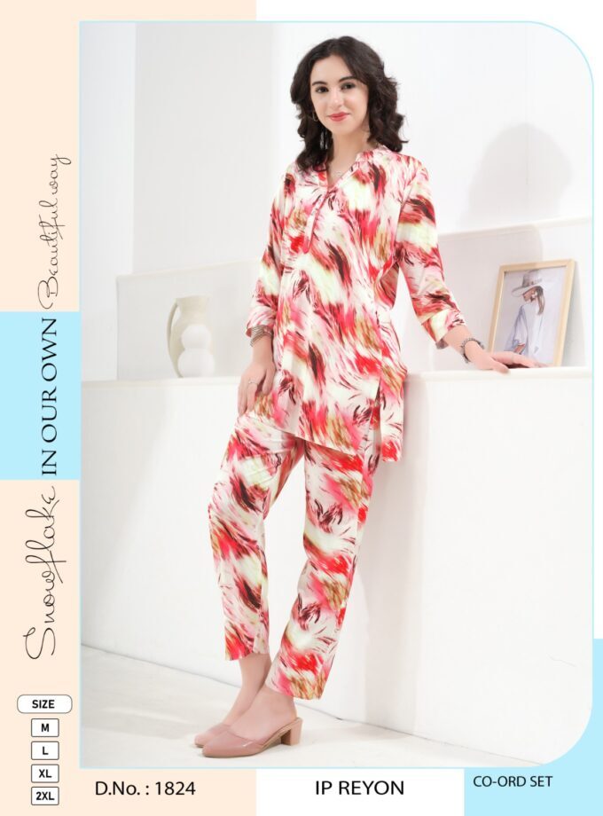 Womy Premium IP Rayon Co-ord Set