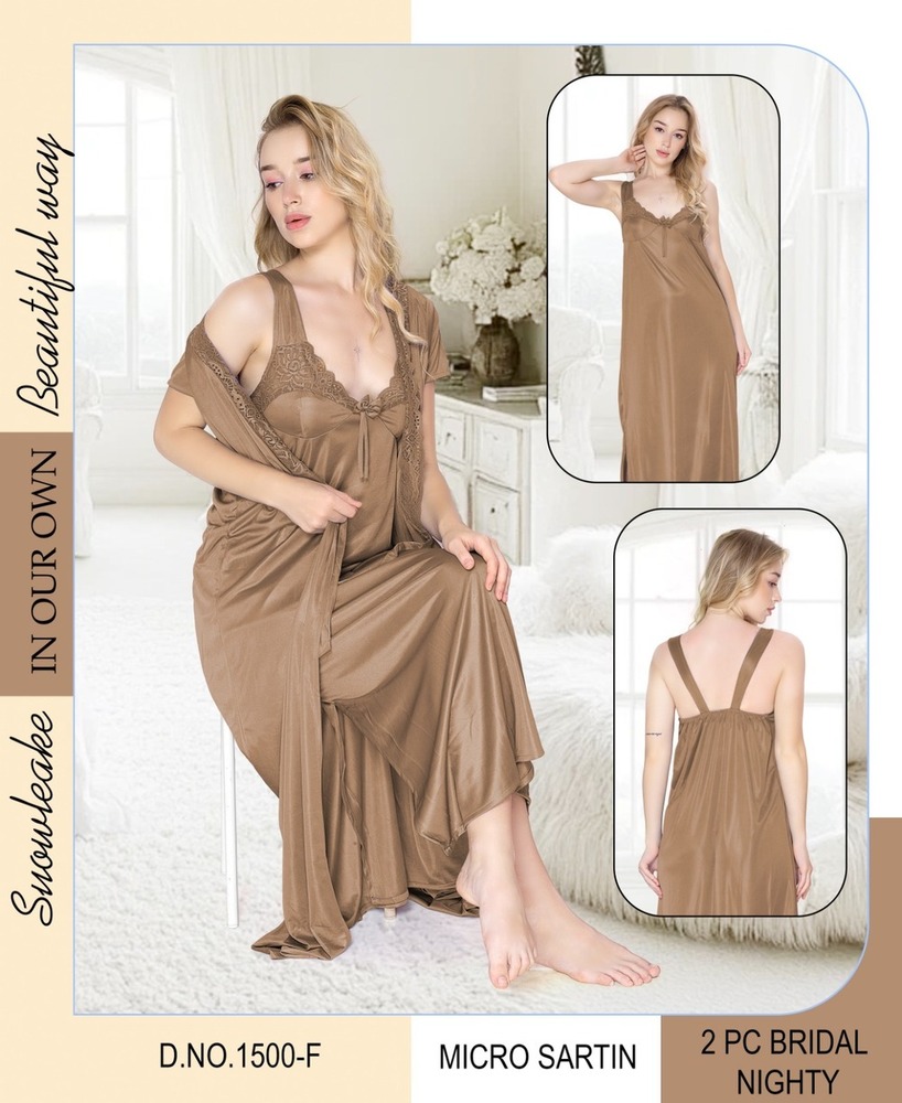 2 PC BRIDAL NIGHTWEAR SET