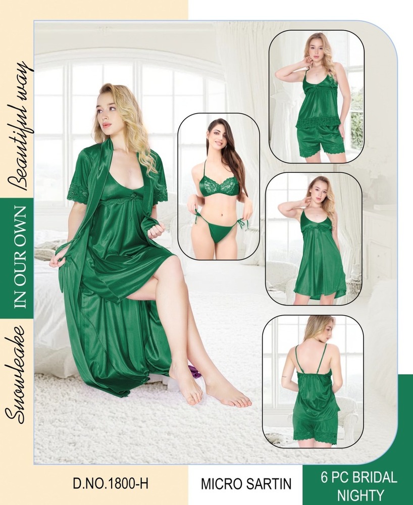 Premium Bridal Silk Honeymoon Set