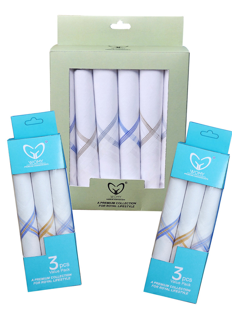 Womy Pure Premium Cotton Handkerchief 3500 + 4500 WB