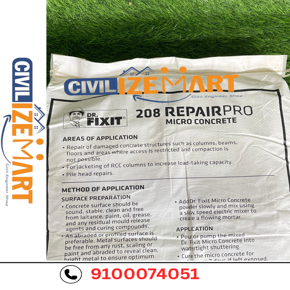 DR.FIXIT REPAIR PRO MICRO CONCRETE (25 KG)