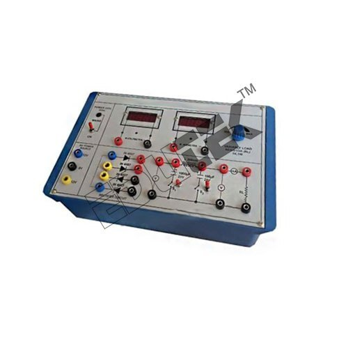 LED CHARACTERISTICS APPARATUS WITH ALUMINUM PANEL & DIGITAL PANEL METERS