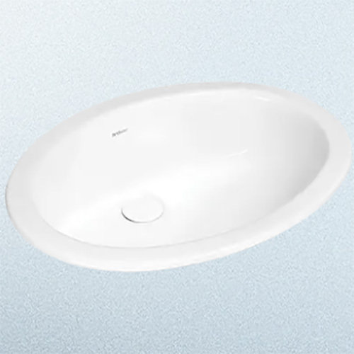 Counter Top Selfrimming Basins - Color: White