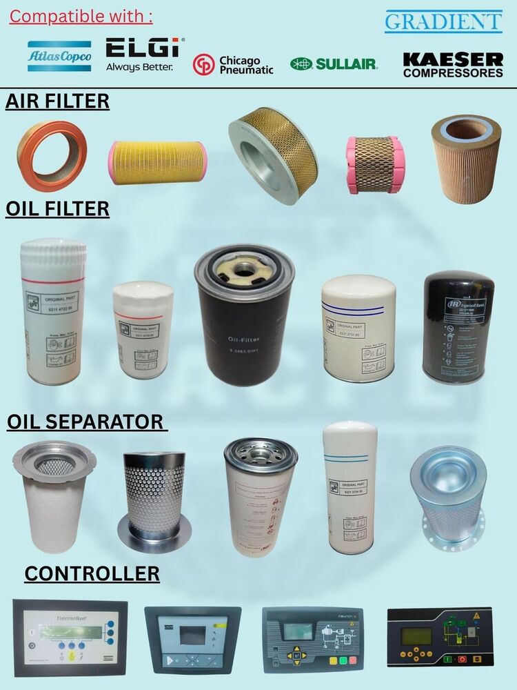 Elgi Oil Separator B27 - Height: 33 Centimeter (Cm)