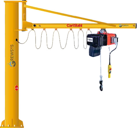 Jib Crane - Application: Construction