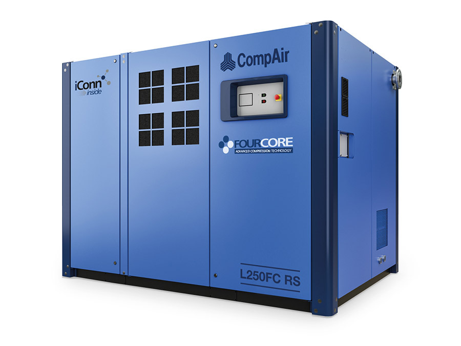 L 160-290 Kw Lubricated Rotary Screw Compressor - Material: Mild Steel
