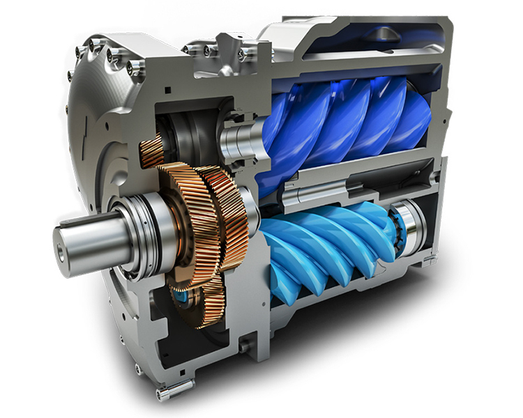 L 160-290 kW Lubricated Rotary Screw Compressor