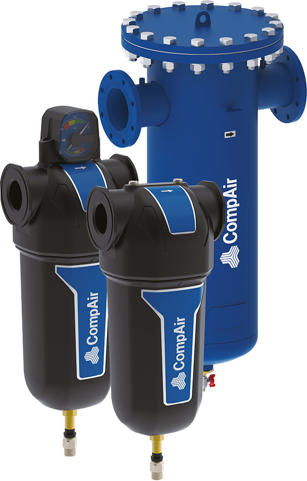 Compressed Air Filtration - Color: Blue