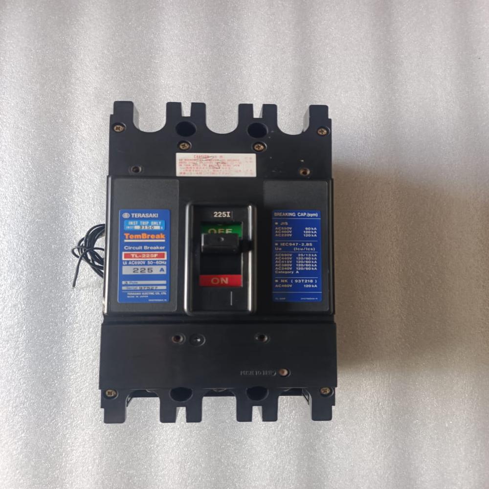 Used Terasaki Tl-225f 225amp Mccb Circuit Breaker 225a Mccb With Sunt Trip 200-480v - Frequency: 50//600 Hertz (Hz)