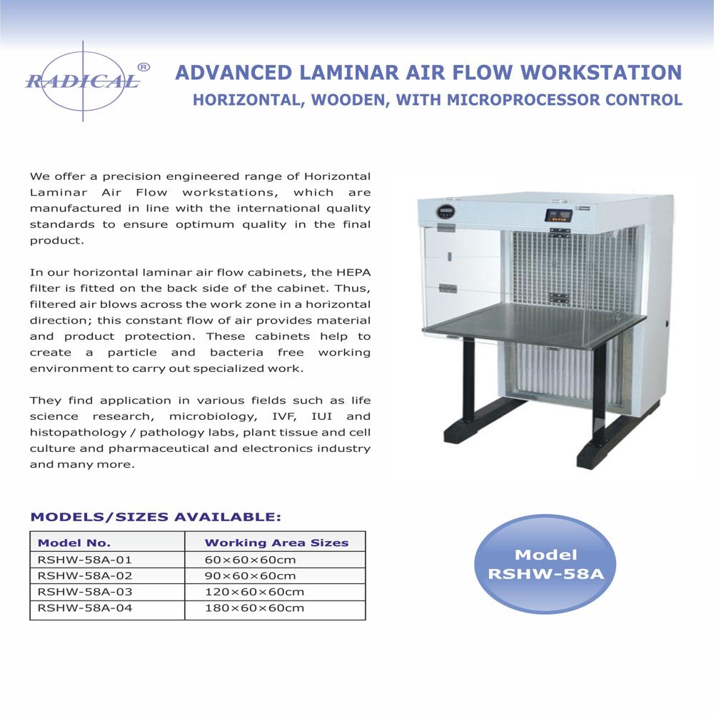 Laminar Air Flow Horizontal