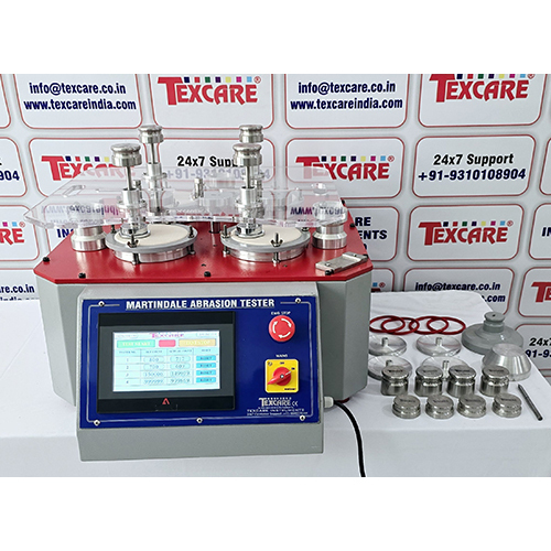 Martindale Abrasion Cum Pilling Tester